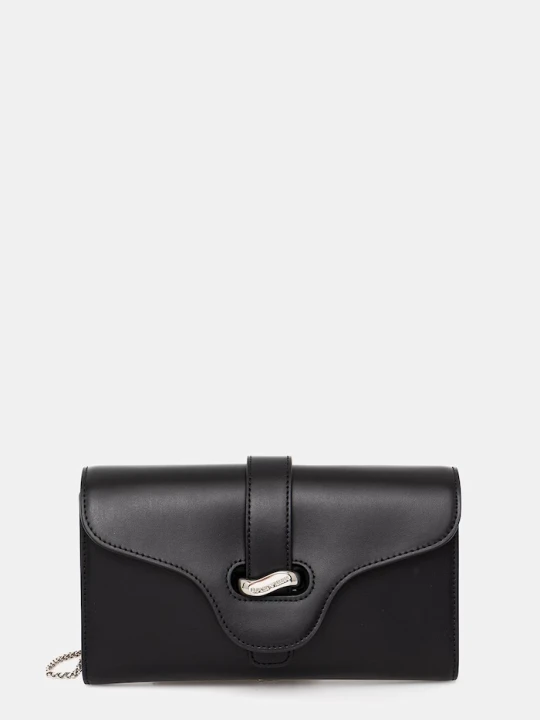 Zdjęcie produktu Emporio Armani torebka damska skórzana czarny
