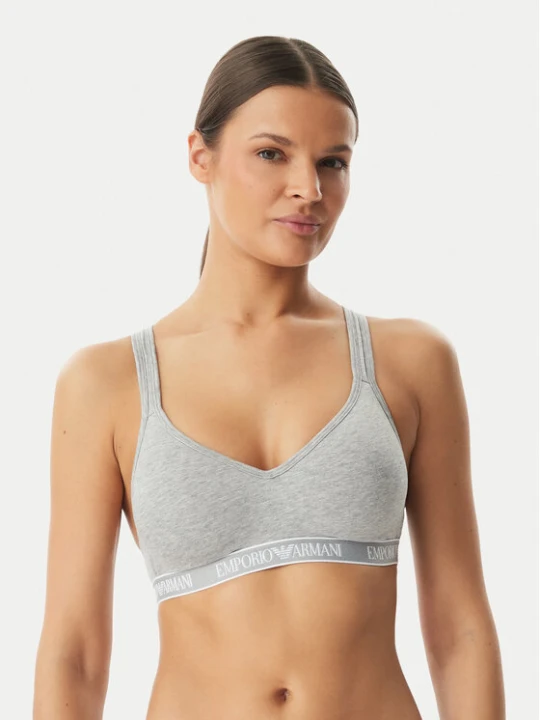 Zdjęcie produktu Emporio Armani Underwear Biustonosz sportowy EW000447 AF19026 O8002 Szary
