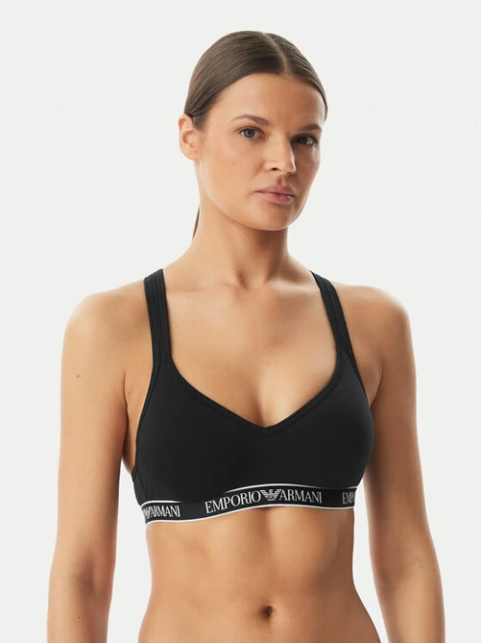 Zdjęcie produktu Emporio Armani Underwear Biustonosz sportowy EW000447 AF19026 UC001 Czarny