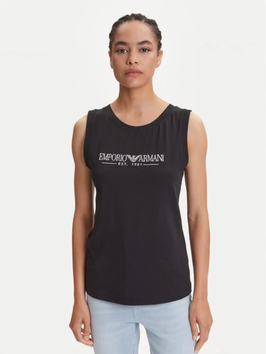 Zdjęcie produktu Emporio Armani Underwear Bluzka EW000410 AF10881 UC001 Czarny Regular Fit
