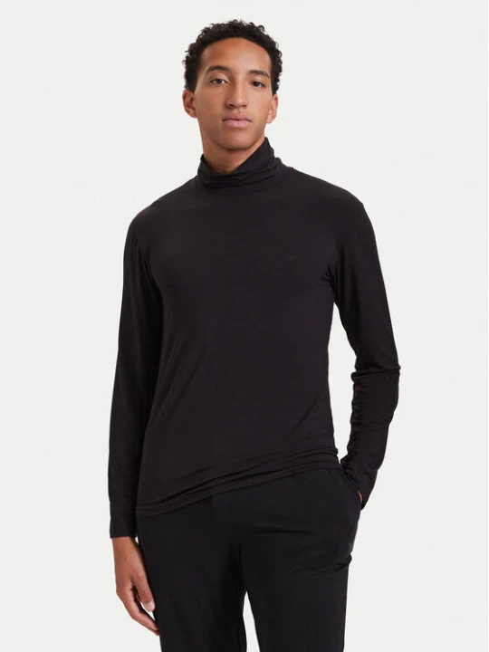 Zdjęcie produktu Emporio Armani Underwear Golf EM000388 AF25034 UC001 Czarny Slim Fit
