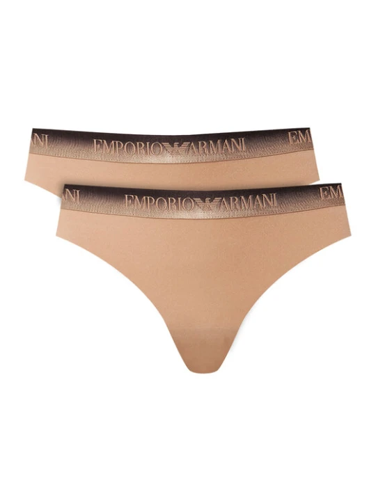 Zdjęcie produktu Emporio Armani Underwear Komplet fig brazylijskich EW005512 AF25572 U4134 Beżowy