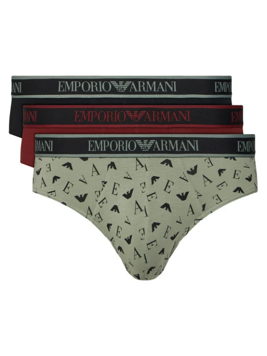 Zdjęcie produktu Emporio Armani Underwear Komplet slipów EM000258 AF25019 M5155 Zielony