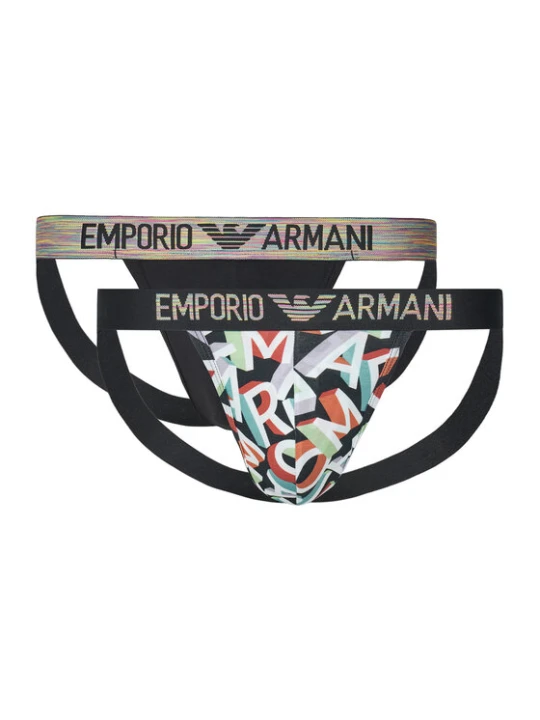 Zdjęcie produktu Emporio Armani Underwear Komplet slipów Jock Strap EM000257 AF10798 MC104 Kolorowy