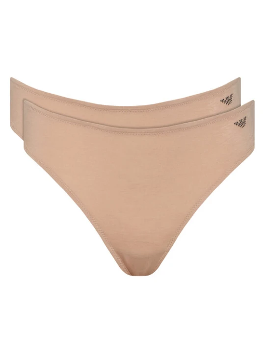 Zdjęcie produktu Emporio Armani Underwear Komplet stringów EW000402 AF25571 U4134 Beżowy jasny
