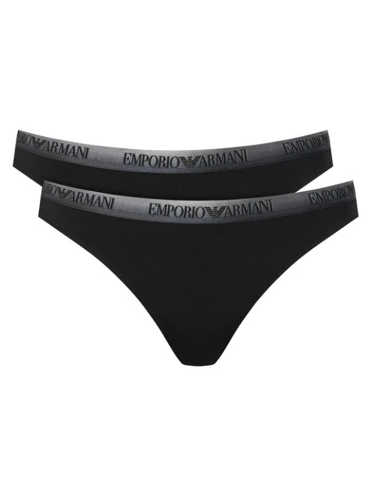 Zdjęcie produktu Emporio Armani Underwear Komplet stringów EW000402 AF25572 UC001 Czarny