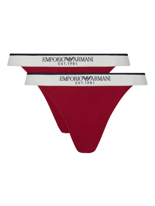 Zdjęcie produktu Emporio Armani Underwear Komplet stringów EW000405 AF27298 U5084 Bordowy