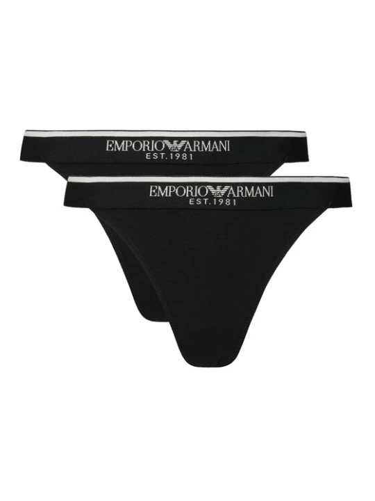 Zdjęcie produktu Emporio Armani Underwear Komplet stringów EW000405 AF27298 UC001 Czarny