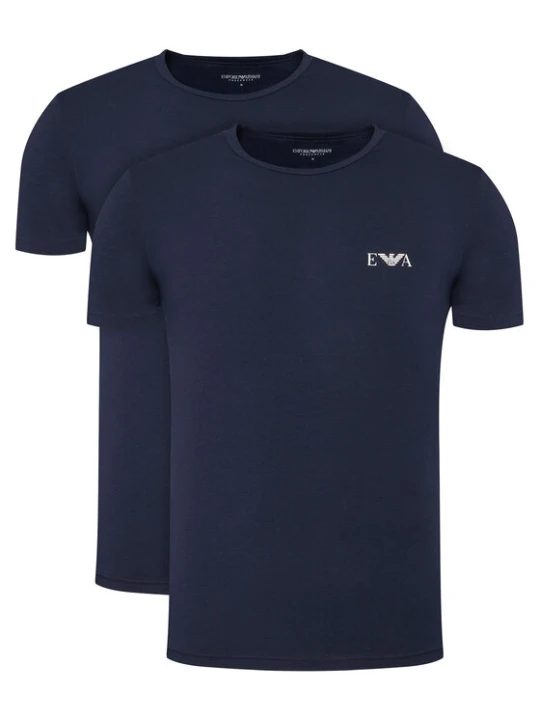Zdjęcie produktu Emporio Armani Underwear Komplet t-shirtów EM001849 AF14131 MB143 Granatowy Fitted Fit
