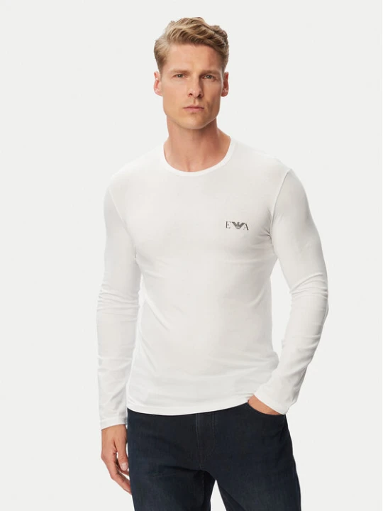 Zdjęcie produktu Emporio Armani Underwear Longsleeve EM000383 AF25018 U0002 Biały Regular Fit