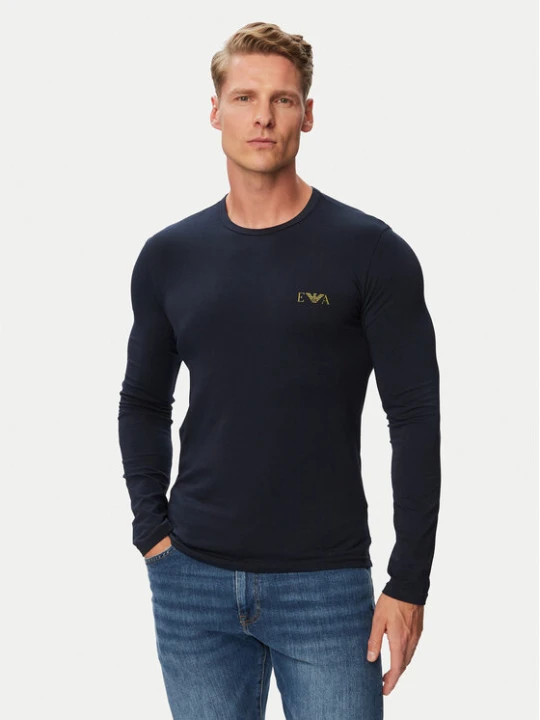 Zdjęcie produktu Emporio Armani Underwear Longsleeve EM000383 AF25018 UB102 Granatowy Regular Fit