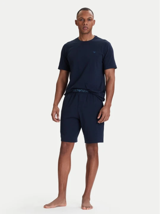 Zdjęcie produktu Emporio Armani Underwear Piżama EM000400 AF18881 MB143 Granatowy Regular Fit