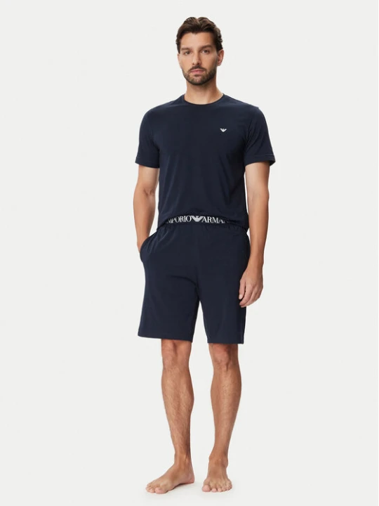 Zdjęcie produktu Emporio Armani Underwear Piżama EM000400 AF25017 UB102 Granatowy Regular Fit