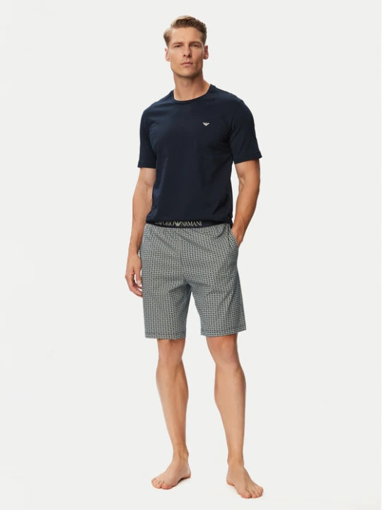 Zdjęcie produktu Emporio Armani Underwear Piżama EM000400 AF25040 MB681 Granatowy Regular Fit