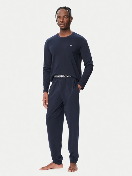 Zdjęcie produktu Emporio Armani Underwear Piżama EM000610 AF25017 UB102 Granatowy Regular Fit