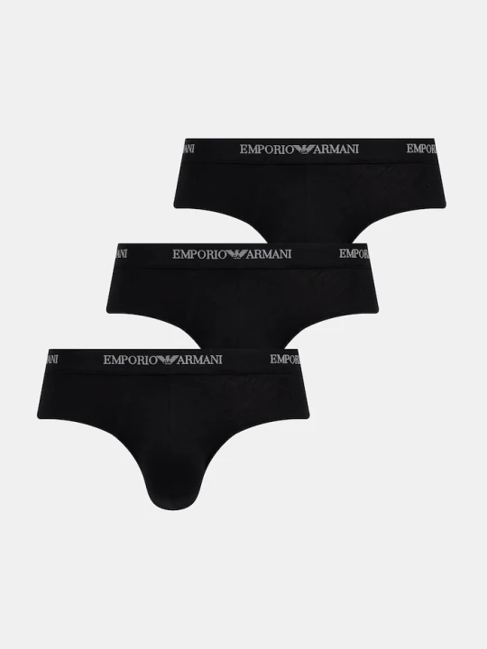 Zdjęcie produktu Emporio Armani Underwear slipy 3-pack czarny