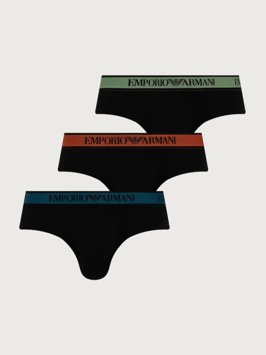 Zdjęcie produktu Emporio Armani Underwear slipy męskie 3-pack czarny
