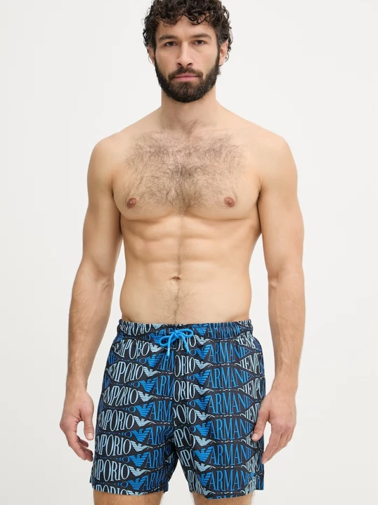 Zdjęcie produktu Emporio Armani Underwear szorty kąpielowe męskie niebieski