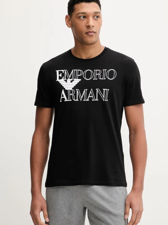 Zdjęcie produktu Emporio Armani Underwear t-shirt bawełniany czarny