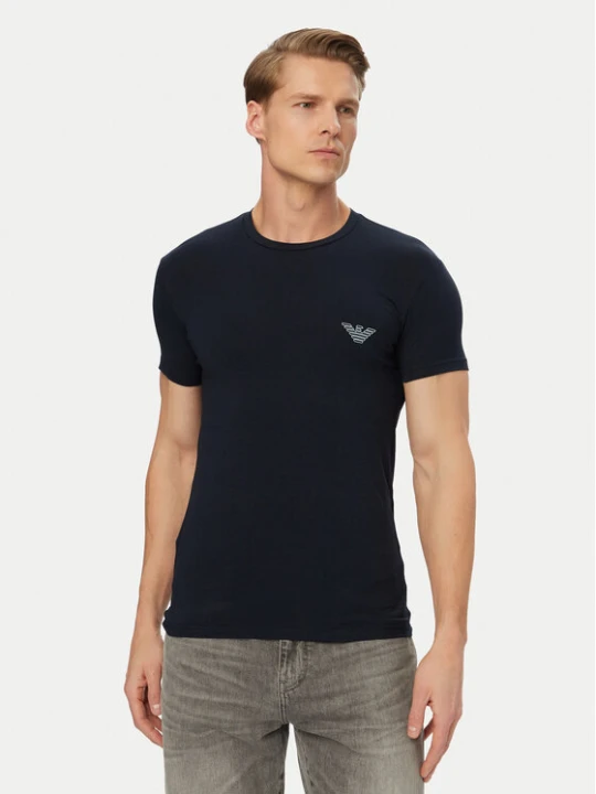 Zdjęcie produktu Emporio Armani Underwear T-Shirt EM000375 AF18890 UB102 Niebieski Slim Fit