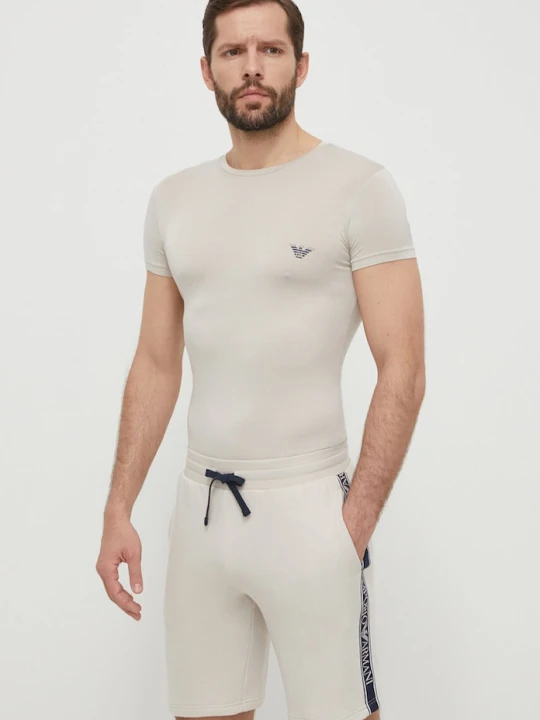 Zdjęcie produktu Emporio Armani Underwear t-shirt lounge 2-pack beżowy