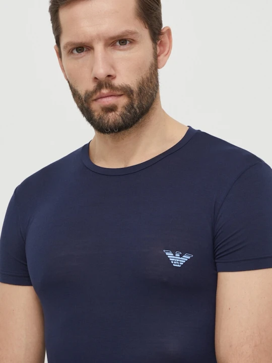 Zdjęcie produktu Emporio Armani Underwear t-shirt lounge 2-pack granatowy