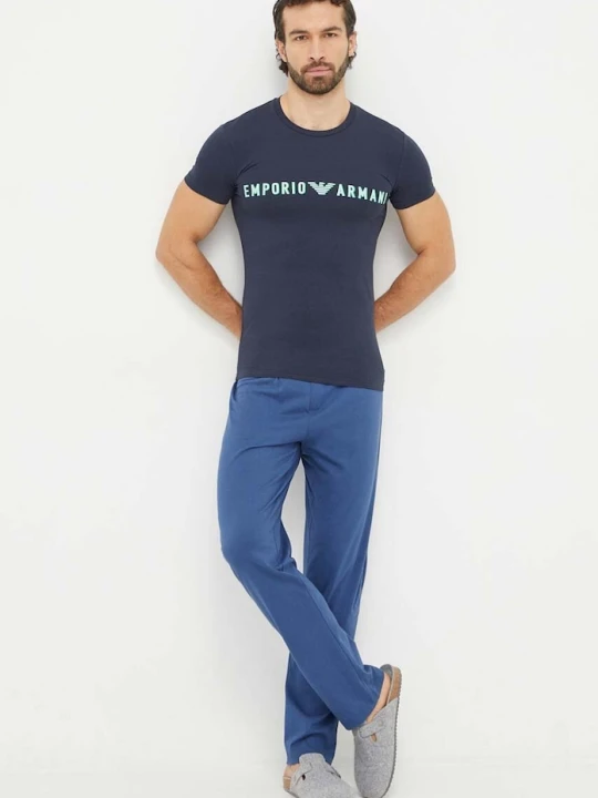 Zdjęcie produktu Emporio Armani Underwear t-shirt lounge granatowy