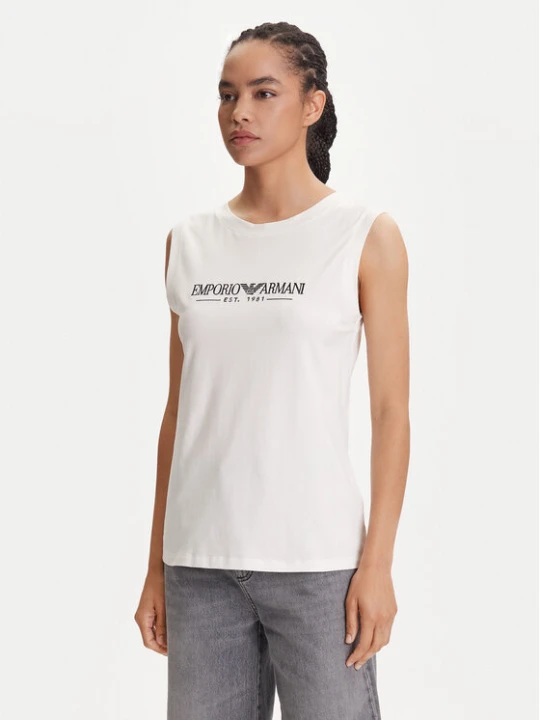 Zdjęcie produktu Emporio Armani Underwear Top EW000410 AF10881 U1131 Biały Regular Fit