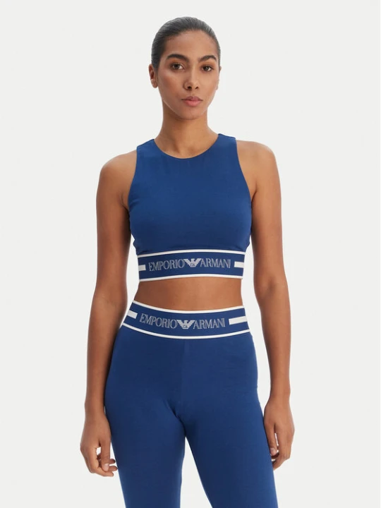 Zdjęcie produktu Emporio Armani Underwear Top EW002960 AF19023 UB078 Granatowy Slim Fit