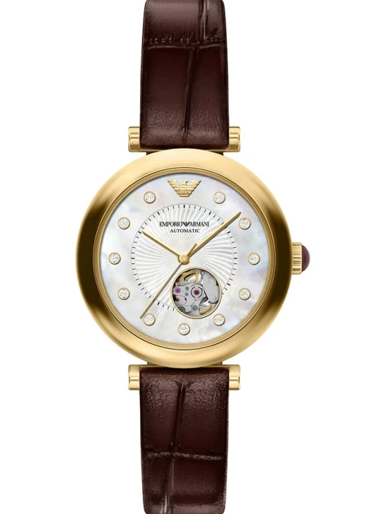 Zdjęcie produktu Emporio Armani zegarek damski New T-Bar złoty
