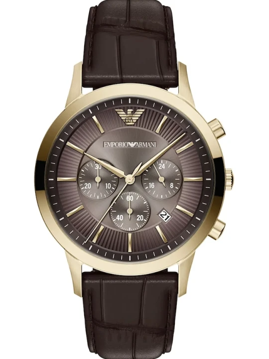 Zdjęcie produktu Emporio Armani zegarek męski Iconico brązowy