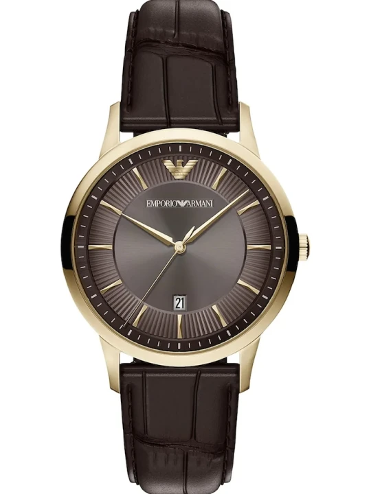Zdjęcie produktu Emporio Armani zegarek męski Iconico brązowy