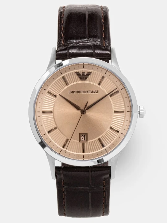 Zdjęcie produktu Emporio Armani zegarek męski Renato brązowy
