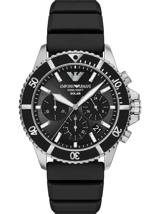 Zdjęcie produktu Emporio Armani zegarek męski World Explorer czarny