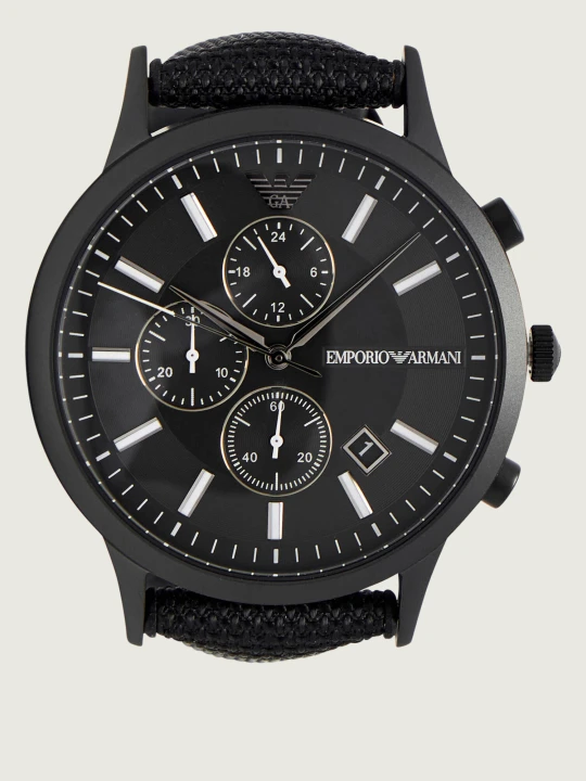 Zdjęcie produktu Emporio Armani Zegarek Renato Chrono AR11457 czarny