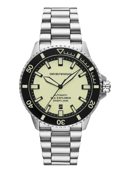 Zdjęcie produktu Emporio Armani zegarek SEA EXPLORER srebrny