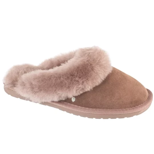 Zdjęcie produktu EMU Australia Jolie W10015-MOCH, Damskie, Brązowe, kapcie, skóra zamszowa, rozmiar: 37