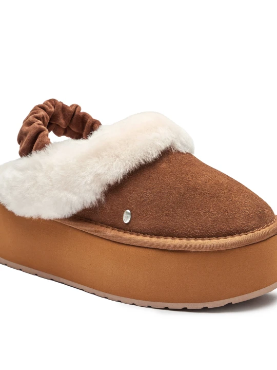 Zdjęcie produktu EMU Australia Mule Hartz | z dodatkiem wełny | zamsz brązowy