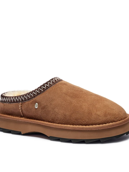 Zdjęcie produktu EMU Australia Mule Sharky Scuff | zamsz | z dodatkiem wełny camel
