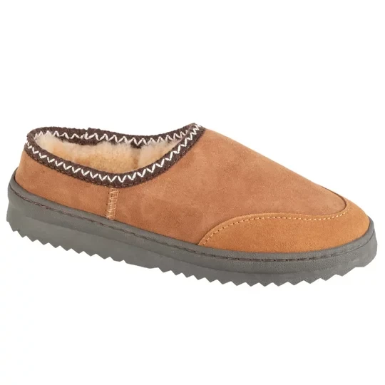 Zdjęcie produktu EMU Australia Platinum Outback Scuff WP11874-CHES, Damskie, Brązowe, kapcie, skóra zamszowa, rozmiar: 36