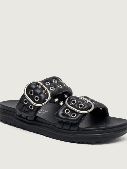 Zdjęcie produktu EMU Australia Skórzane klapki Bondi Buckle 2.0 czarny
