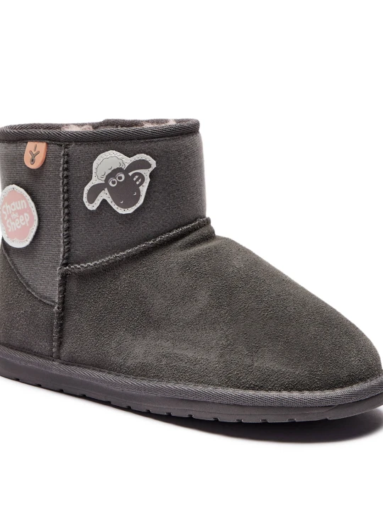 Zdjęcie produktu EMU Australia Skórzane śniegowce EMU Australia x Shaun The Sheep | z dodatkiem wełny