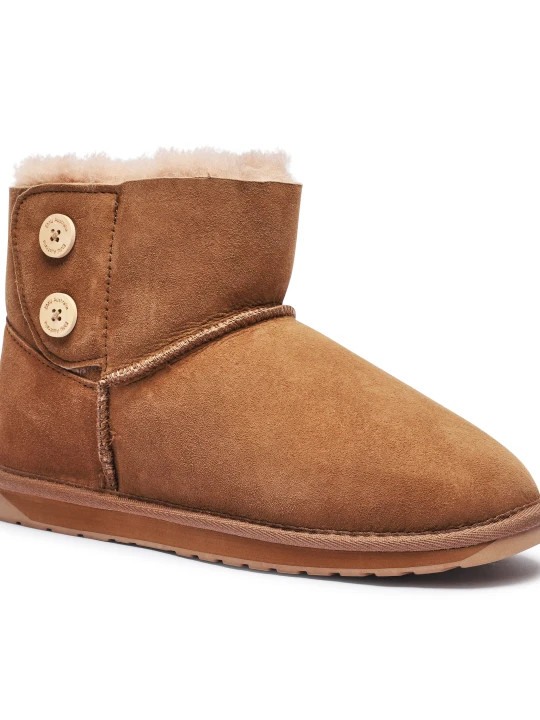 Zdjęcie produktu EMU Australia Śniegowce Piction | shearling | zamsz brązowy