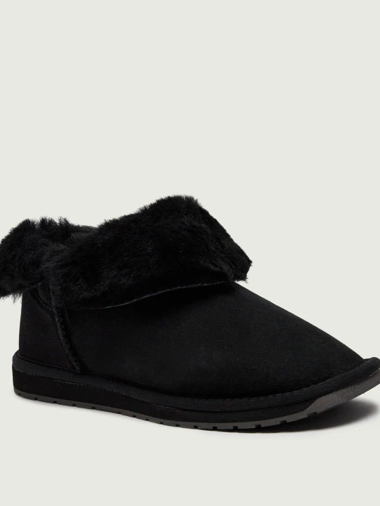 Zdjęcie produktu EMU Australia Śniegowce Platinum Mintaro | shearling | zamsz czarny