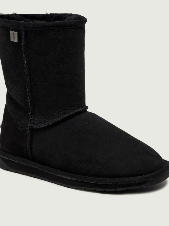 Zdjęcie produktu EMU Australia Śniegowce Platinum Stinger Slim Lo | wełna | zamsz czarny