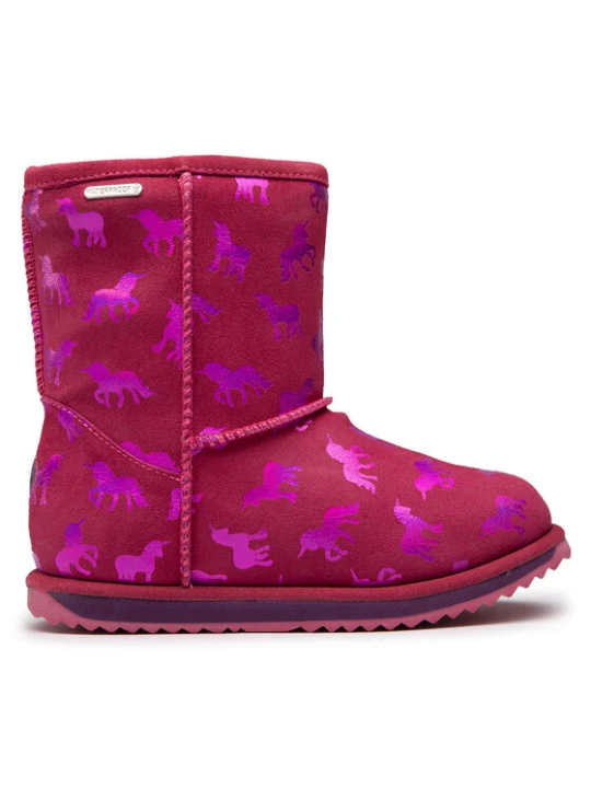 Zdjęcie produktu EMU Australia Śniegowce Rainbow Unicorn Brumby K12373 Różowy