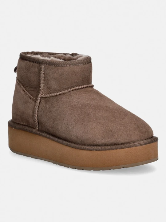 Zdjęcie produktu Emu Australia śniegowce zamszowe Stinger Micro Flatform 2.0 brązowy