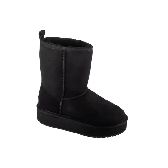 Zdjęcie produktu EMU Australia Stinger Lo Flatform W13190-BLAK, Damskie, Czarne, buty zimowe, skóra zamszowa, rozmiar: 37