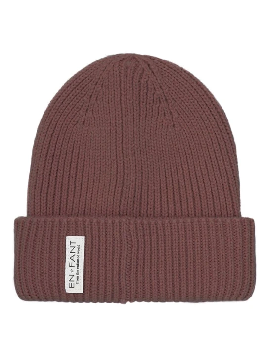 Zdjęcie produktu enfant Czapka beanie w kolorze brązowym rozmiar: 48 cm