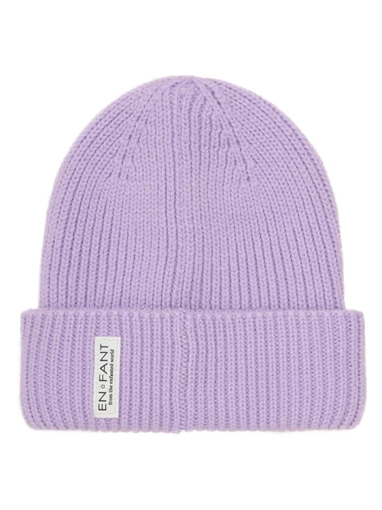 Zdjęcie produktu enfant Czapka beanie w kolorze fioletowym rozmiar: 48 cm